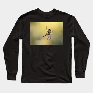 Spider with spider about to emerge from cocoon Long Sleeve T-Shirt